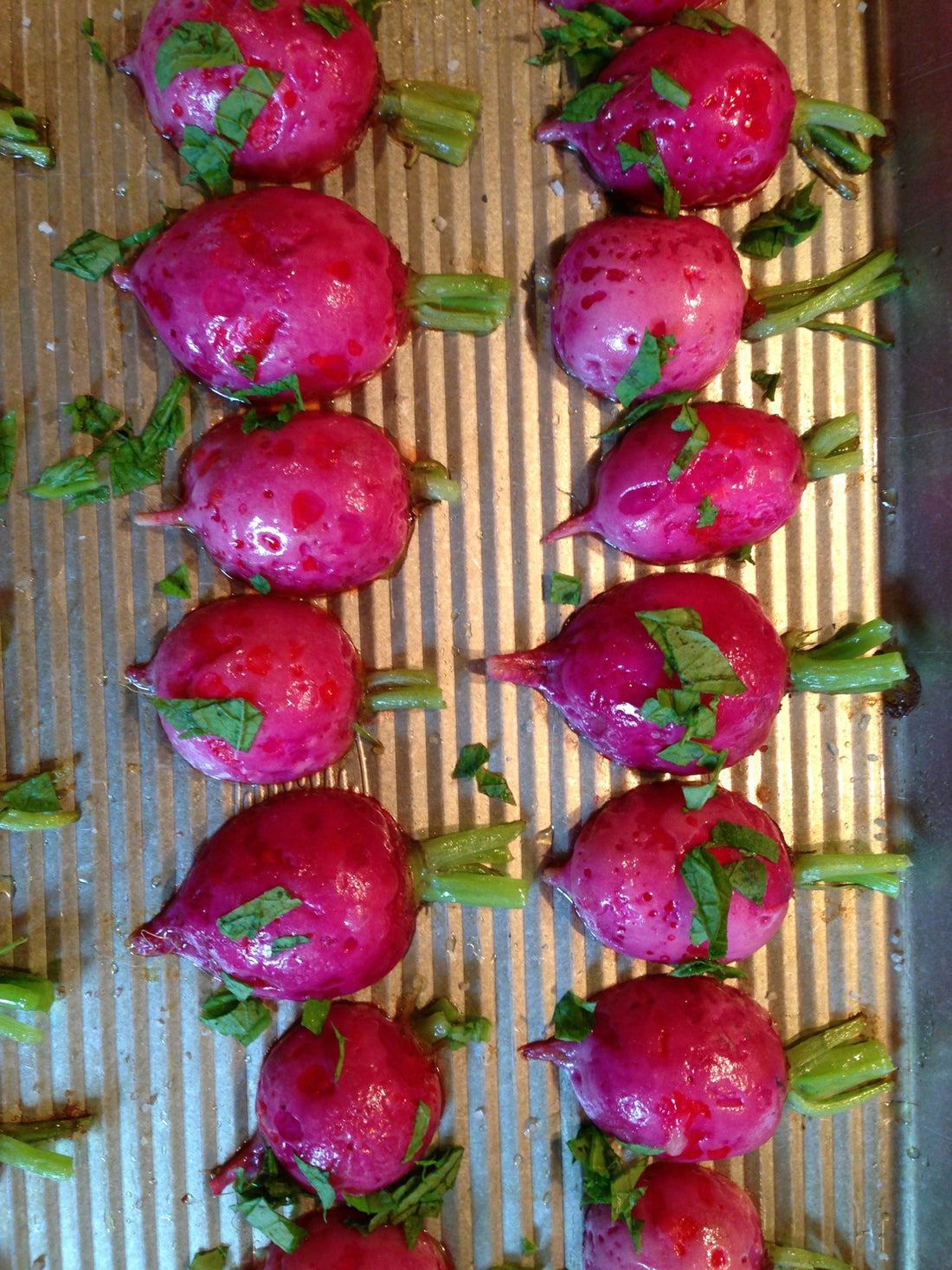 Roasted Radishes - Who Knew? by Teri Hiben