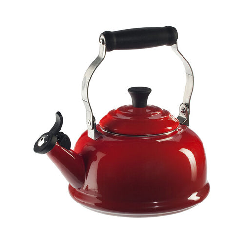 Le Creuset 1.25 qt Whistling Tea Kettle Cherry