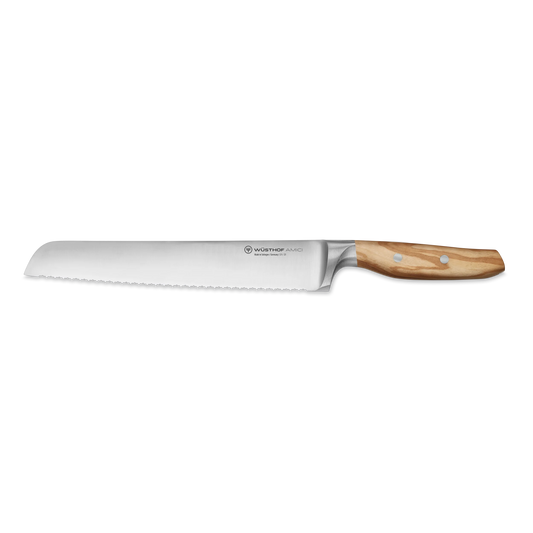 Wüsthof Amici Double-Serrated Bread Knife 9"