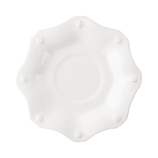 Juliska Berry & Thread Scalloped Saucer - Whitewash