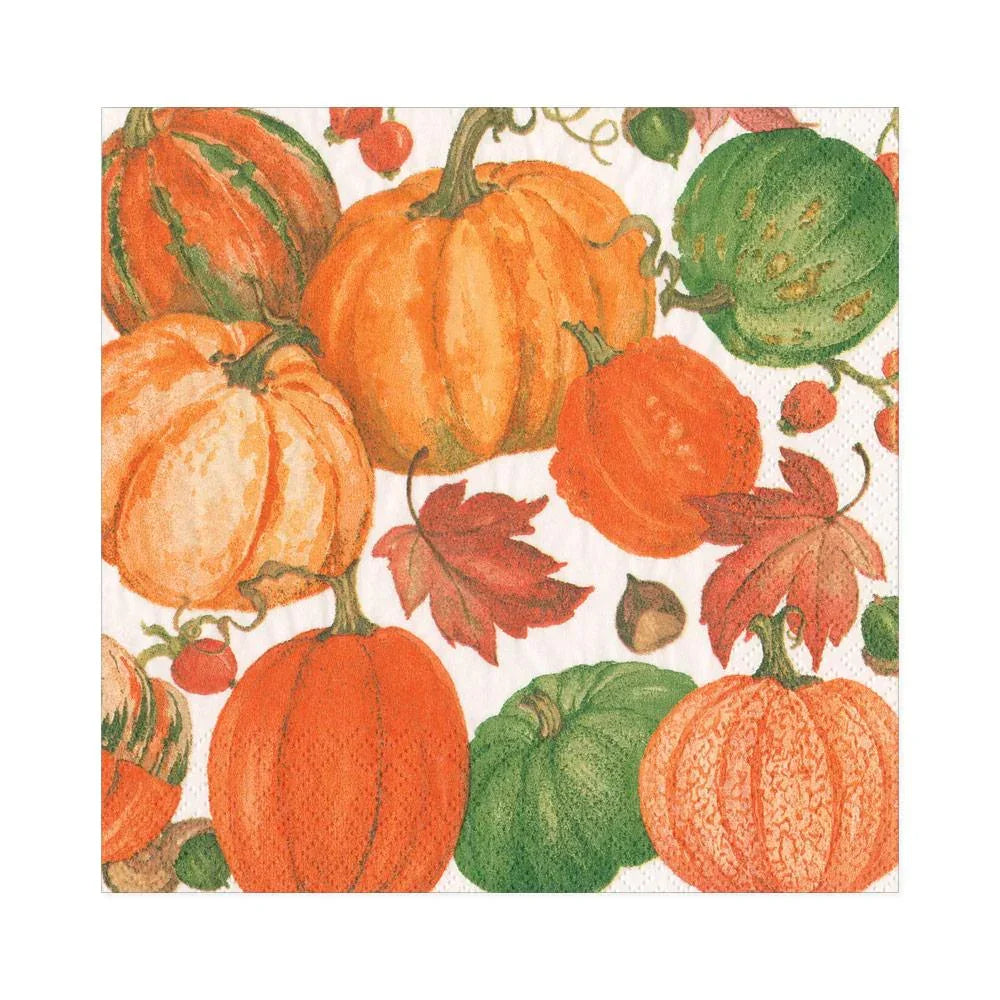 Fall Paper Towels Caspari Pumpkin Field Guest Napkins, Set Of 15 | Sur La Table Caspari Guest Towels