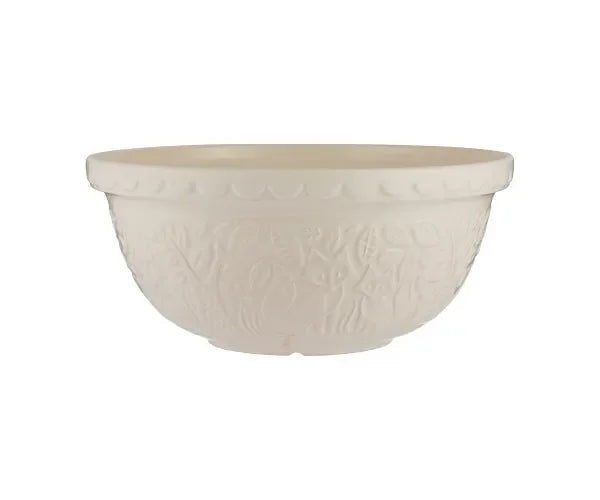 Mason Cash In The Forest S12 Fox Cream Mixing Bowl 11.75" - Marcel’s Culinary Experience
