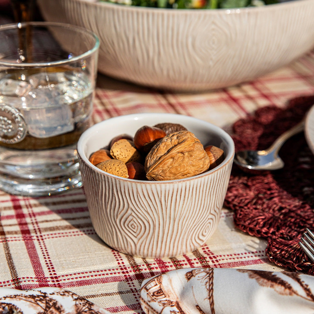 Juliska Blenheim Oak Ramekin - Whitewash