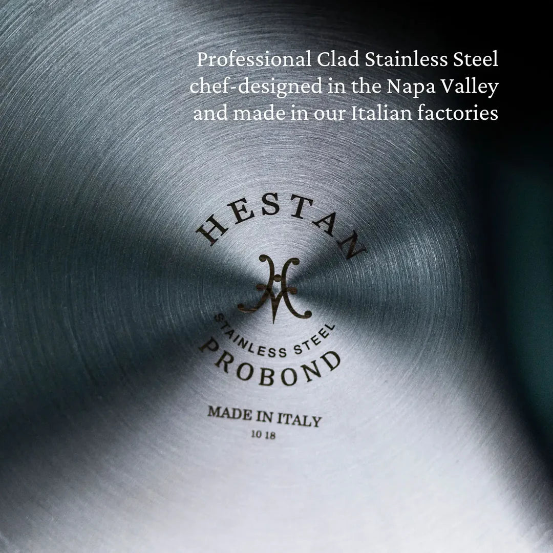 Hestan ProBond Professional Clad Stainless-Steel Covered Saucepan 4 quart