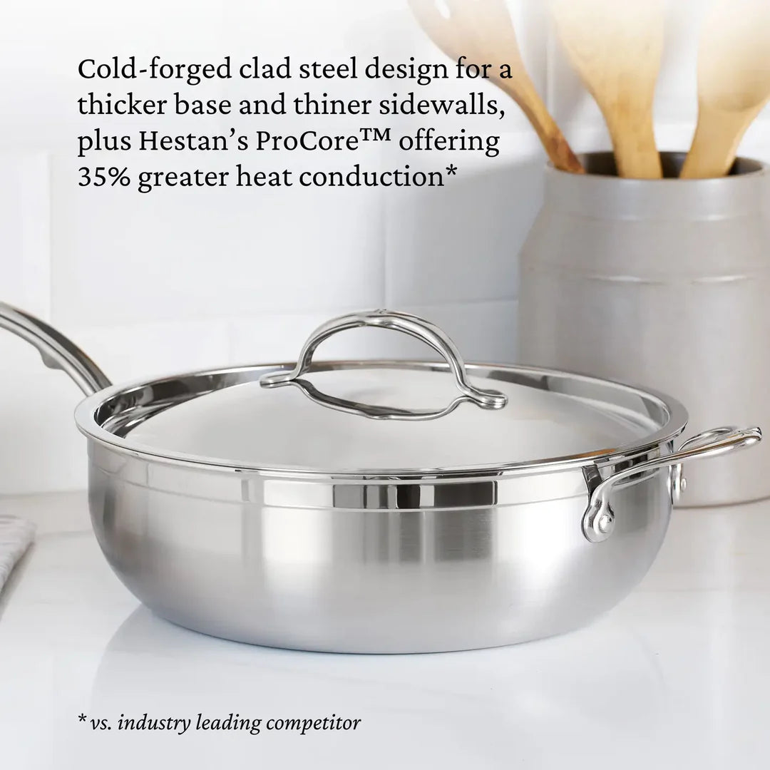 Hestan ProBond Professional Clad Stainless-Steel Essential Pan 3.5 quart