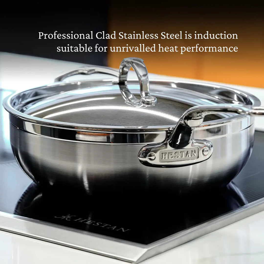 Hestan ProBond Professional Clad Stainless-Steel Essential Pan 3.5 quart