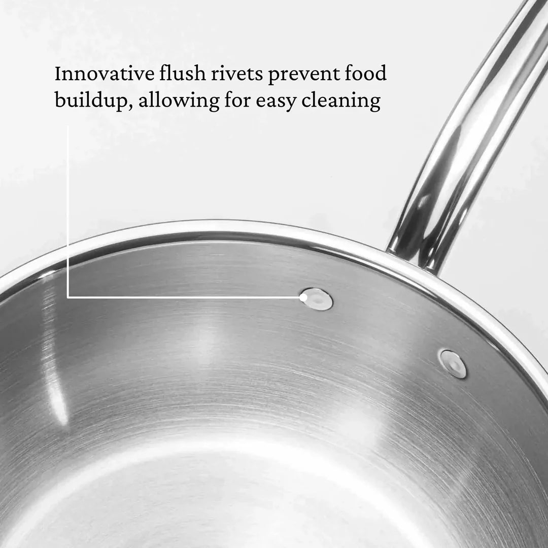 Hestan ProBond Professional Clad Stainless-Steel Essential Pan 3.5 quart