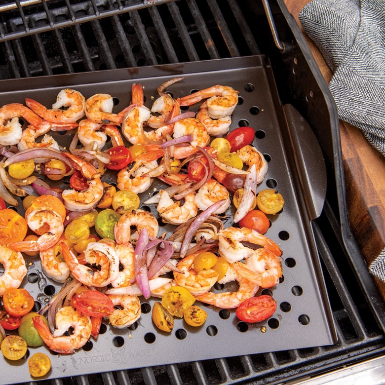 Perforated Grill Pan