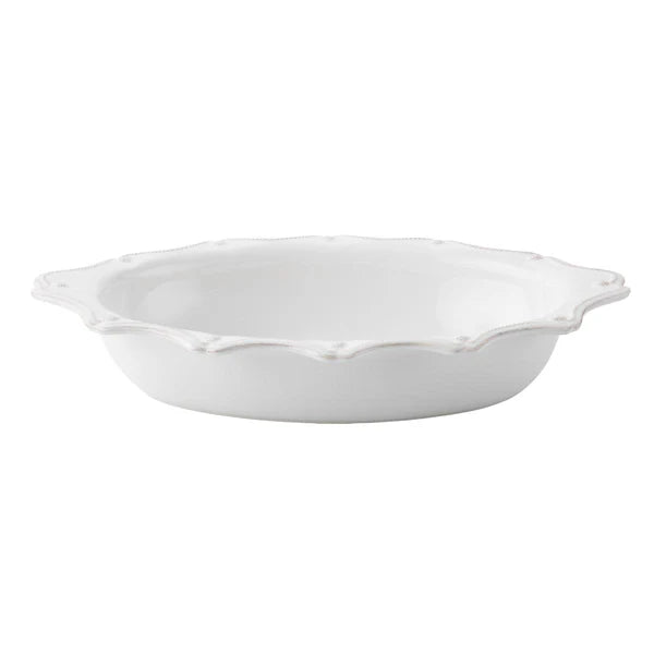 Juliska Berry & Thread 18" Oval Baker - Whitewash