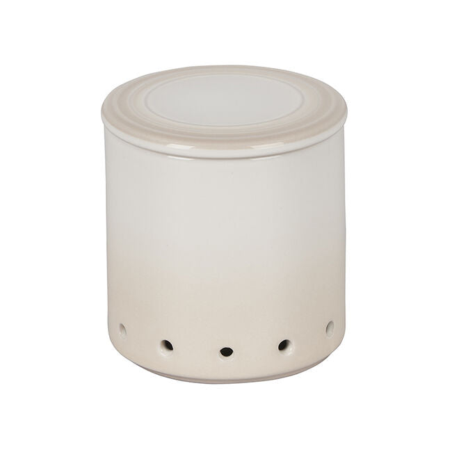 Le Creuset Signature Garlic Keeper in White