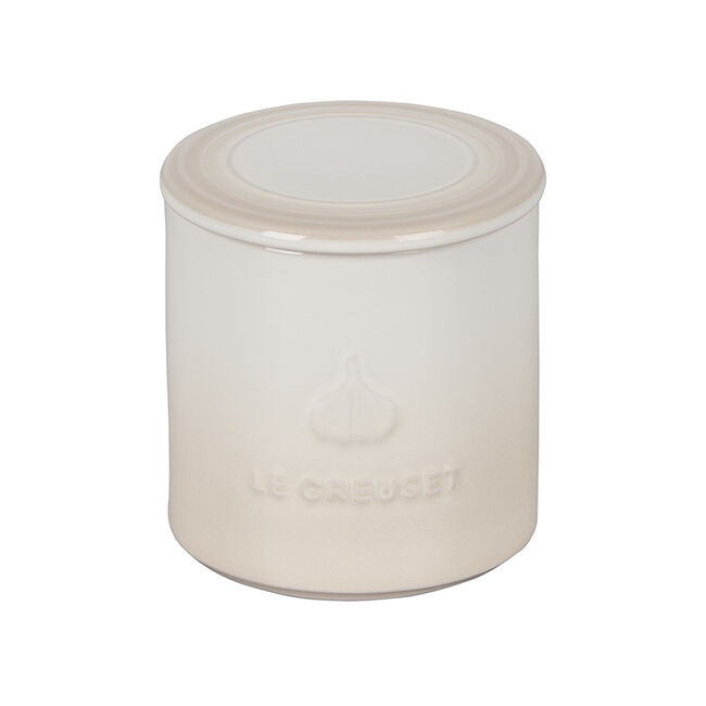 Le Creuset Signature Garlic Keeper in White