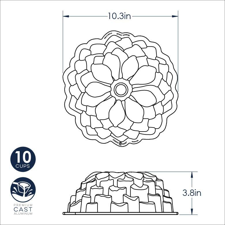 Nordic Ware Blossom Bundt® Pan