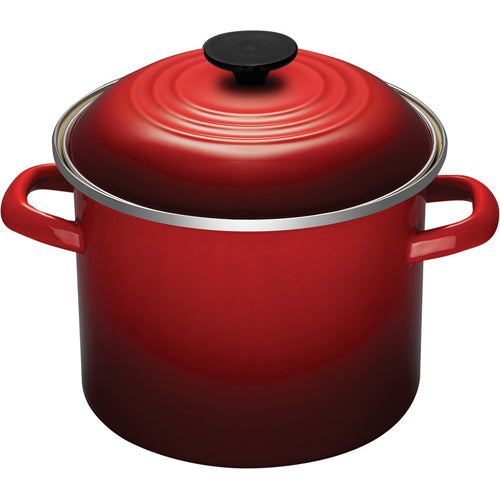 Le Creuset Stockpot in Cerise 8 qt