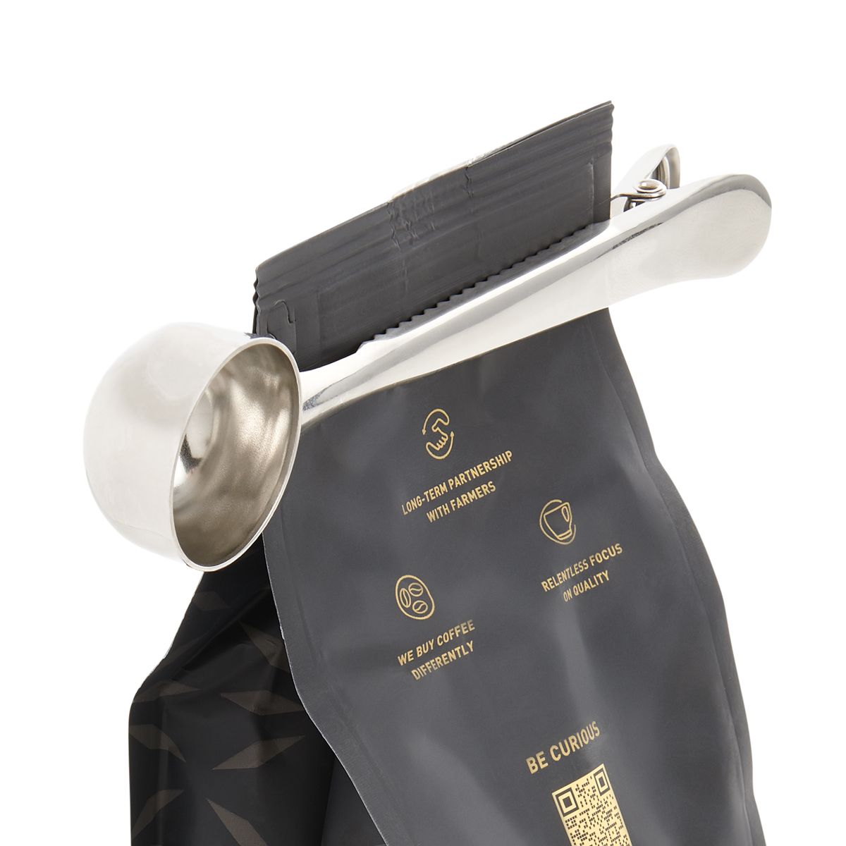 Coffee Scoop with Bag Clip