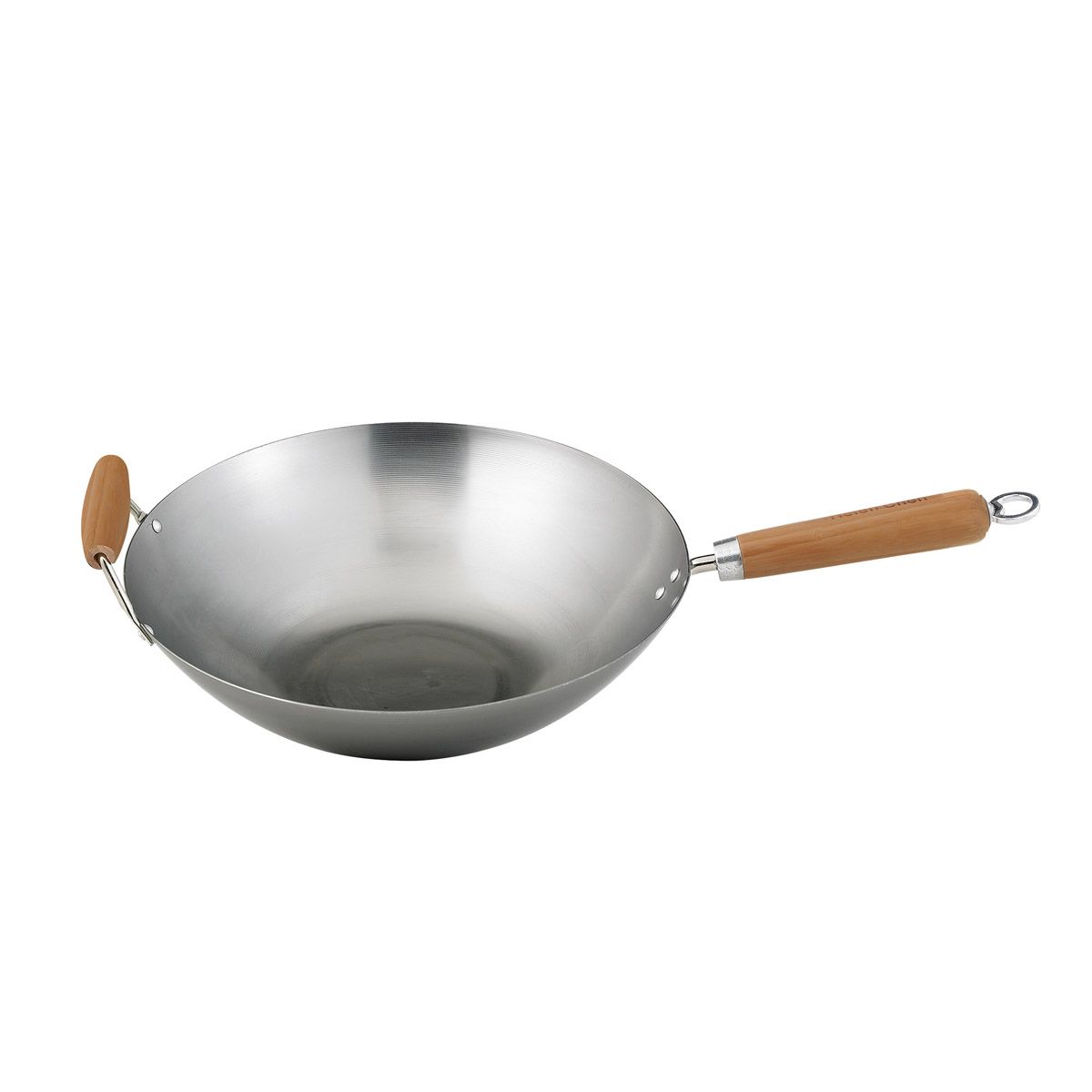 Carbon Steel Stir Fry Pan, 14in