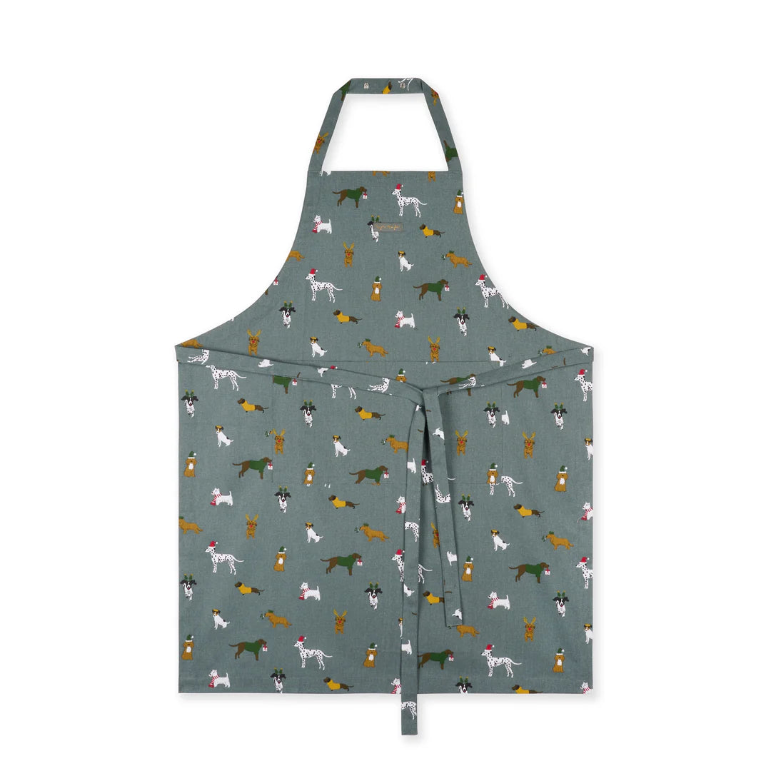 Christmas Dogs Apron