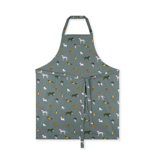 Christmas Dogs Apron