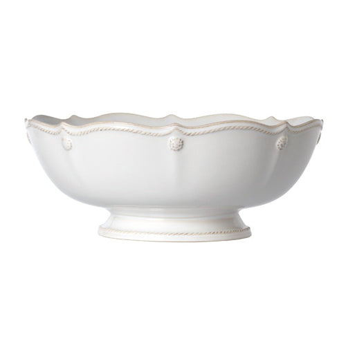 Juliska Berry & Thread 11" Footed Fruit Bowl - Whitewash