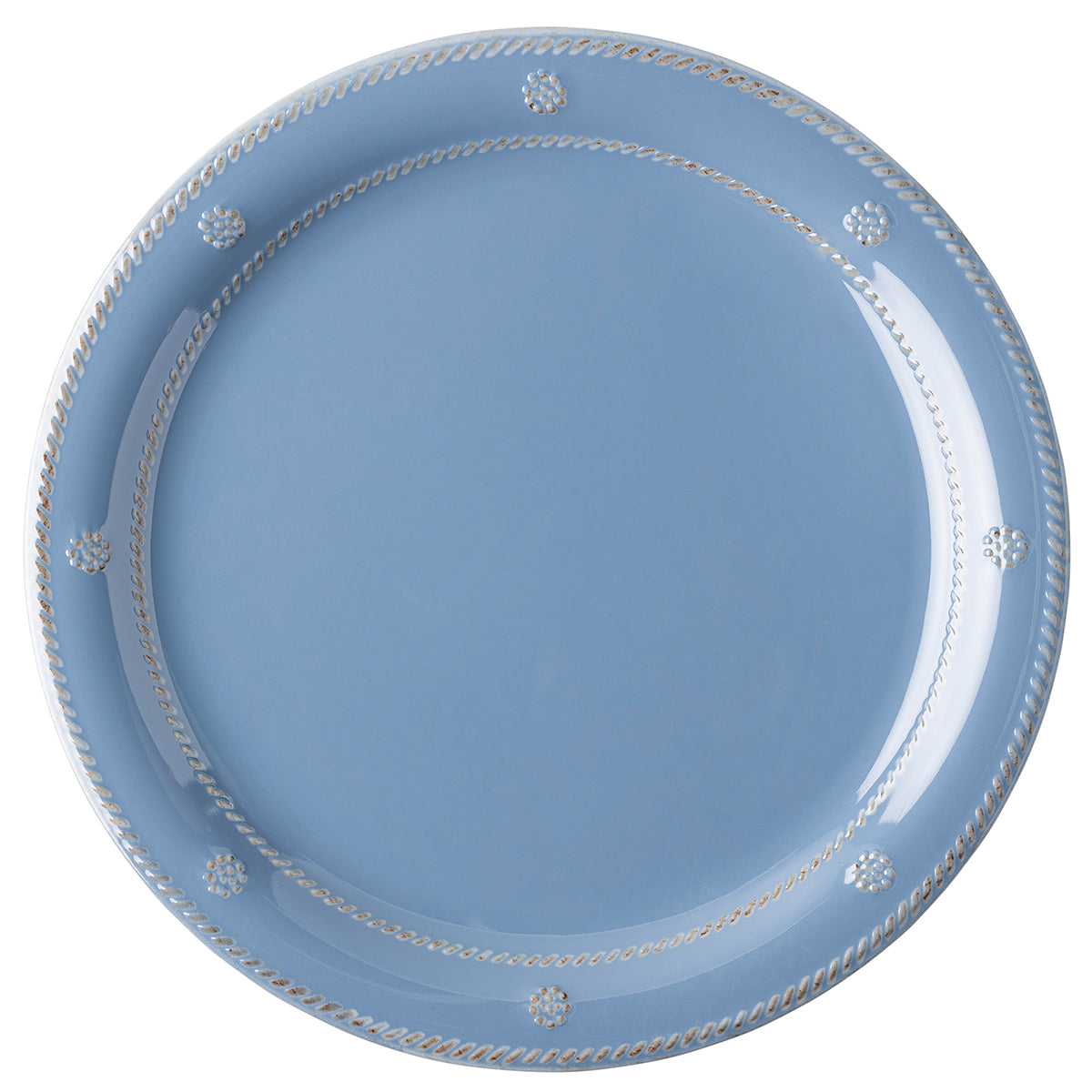 Juliska Berry & Thread Melamine Dinner Plate - Chambray