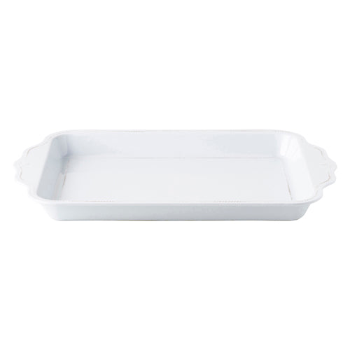 Juliska Berry & Thread Melamine 24" Tray - White