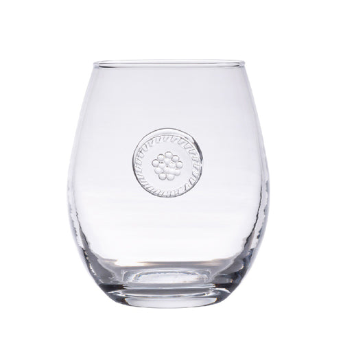 Juliska Berry & Thread Stemless Wine Glass