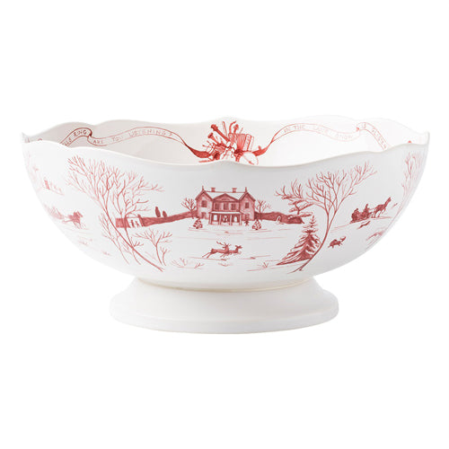 Juliska Country Estate Winter Frolic 13" Centerpiece Bowl