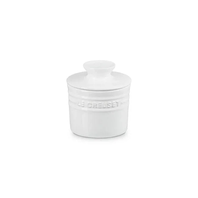 Le Creuset Butter Crock - White