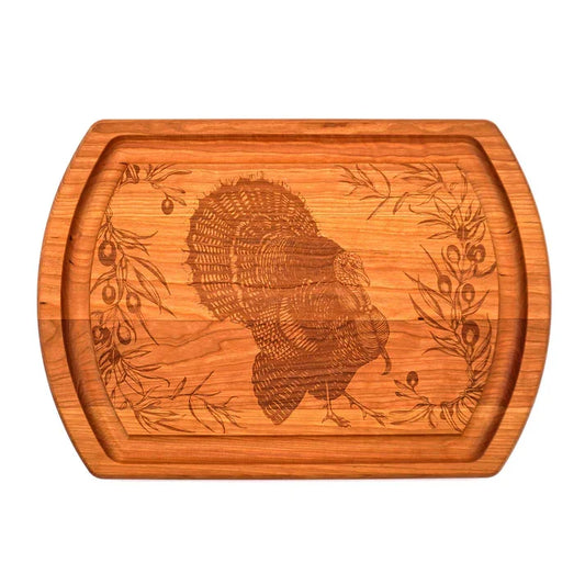 JK Adams Laura Zindel Cherry Reversible Carving Board