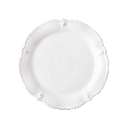 Juliska Berry & Thread Flared Side/Cocktail Plate - Whitewash