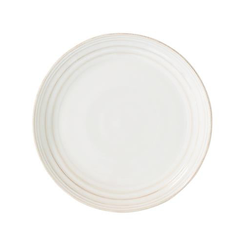 Juliska Bilbao Dessert/Salad Plate - Whitewash