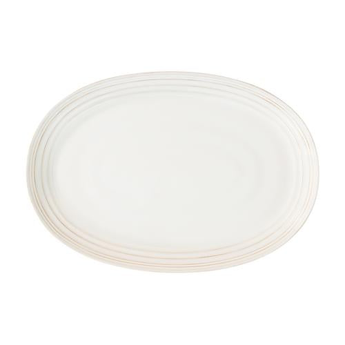 Juliska Bilbao 17" Platter - Whitewash