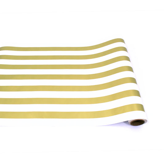 Gold Classic Stripe Paper Runner