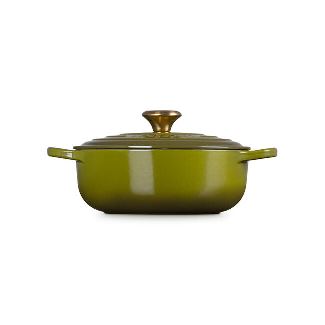 Le Creuset Signature Sauteuse in Olive 3.5 qt