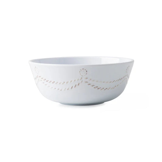 Juliska Berry & Thread Melamine Cereal/Ice Cream Bowl - Whitewash