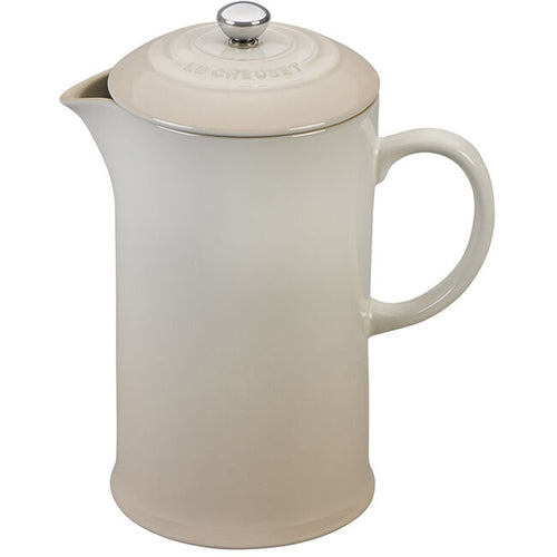 Le Creuset French Press in Meringue