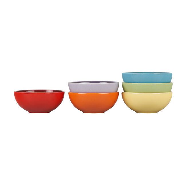 Le Creuset Pinch Bowls, Set of 6 in Multicolor