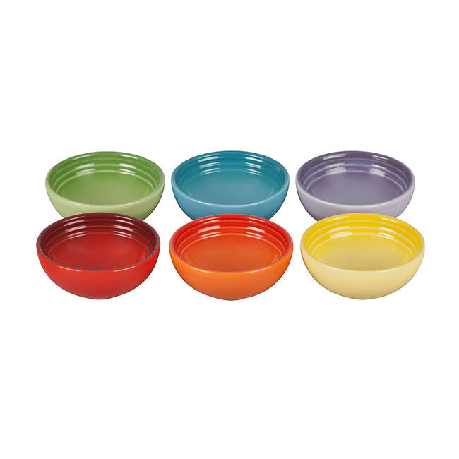 Le Creuset Pinch Bowls, Set of 6 in Multicolor