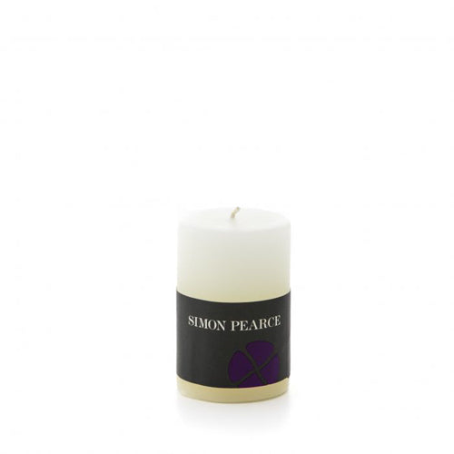 Simon Pearce Pillar Candle — Ivory 2x3