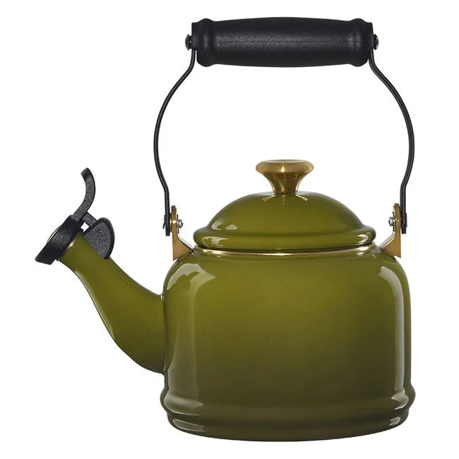 Le Creuset 1.25 qt Olive Demi Tea Kettle