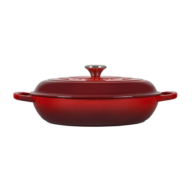 Le Creuset Signature Braiser in Cerise 5 qt