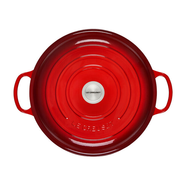 Le Creuset Signature Braiser in Cerise 5 qt