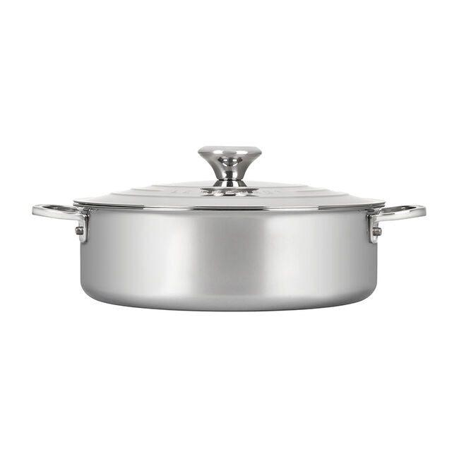 Le Creuset Stainless Steel Rondeau Pan 4.5 qt