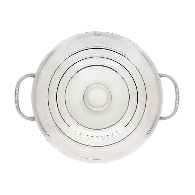 Le Creuset Stainless Steel Rondeau Pan 4.5 qt