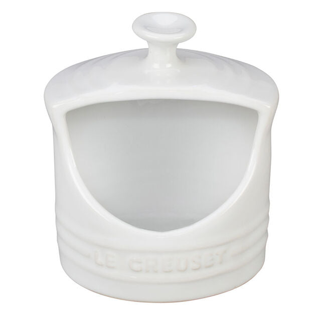 Le Creuset Salt Crock in White