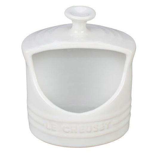 Le Creuset Salt Crock in White