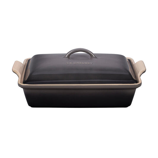 Le Creuset Heritage Rectangular Casserole in  Oyster 4 qt