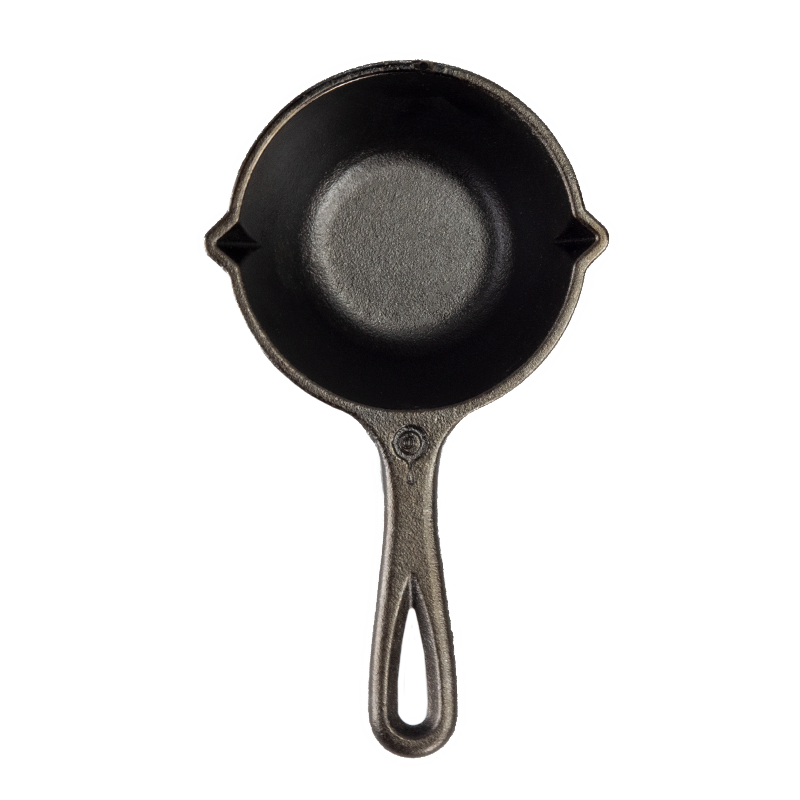 Lodge Seasoned Cast Iron Melting Pot 14 oz