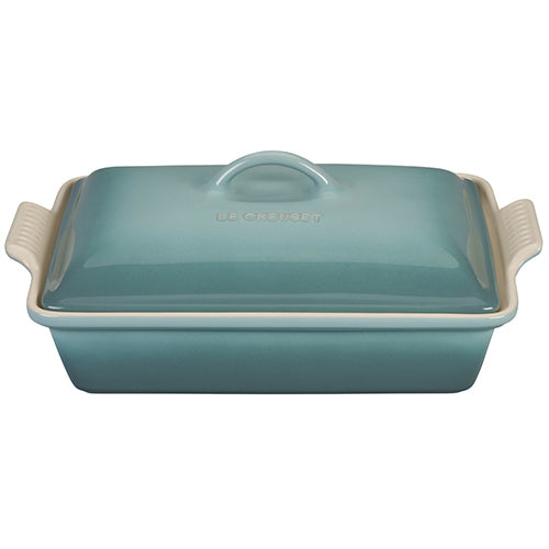 Le Creuset Heritage Rectangular Casserole in Sea Salt 4 qt