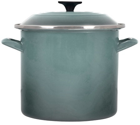 Le Creuset Stockpot in Sea Salt 8 qt