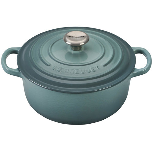 Le Creuset Signature Round Dutch Oven in Sea Salt  7.25 qt